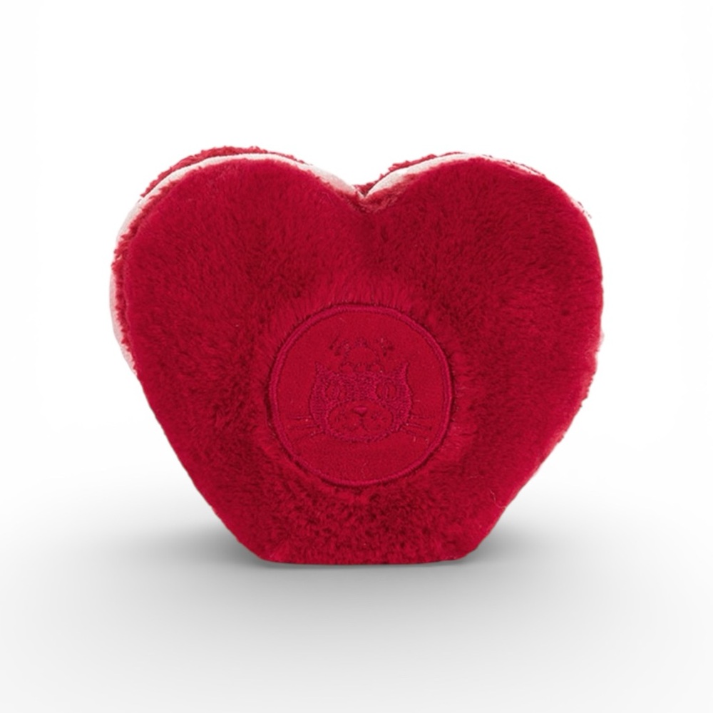 Jellycat Red Amuseables Arlette Heart Macaron + Dust Bag - Picture 3 of 4